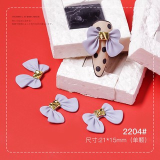 Charm nơ nail đính móng - phụ kiện nail.