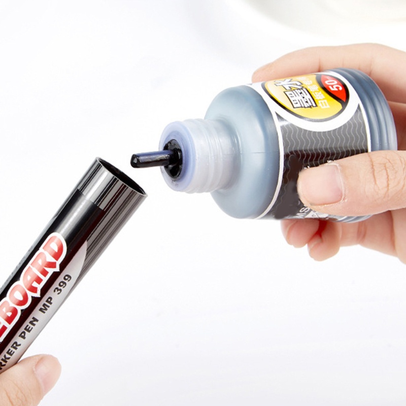 1 Bút Lông Viết Bảng Trắng Đen Đỏ Xanh 50ml Có Thể Tẩy Xóa Được