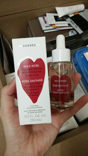 [Giá tốt] Dầu dưỡng hoa hồng dại Korres Wild Rose Vitamin C Active Brightening Oil | BigBuy360 - bigbuy360.vn
