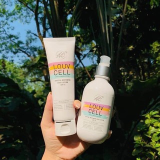 DƯỠNG THỂ LOUV CELL CRYSTAL WHITENING BODY LOTION SPF5