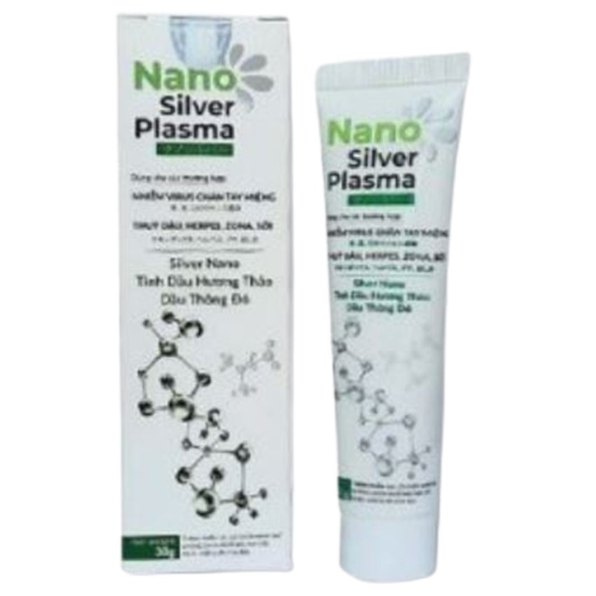 Nano Silver Plasma (hộp 30 gram)  - Hỗ trợ làm sạch cũng như kháng khuẩn , Cvspharmacy