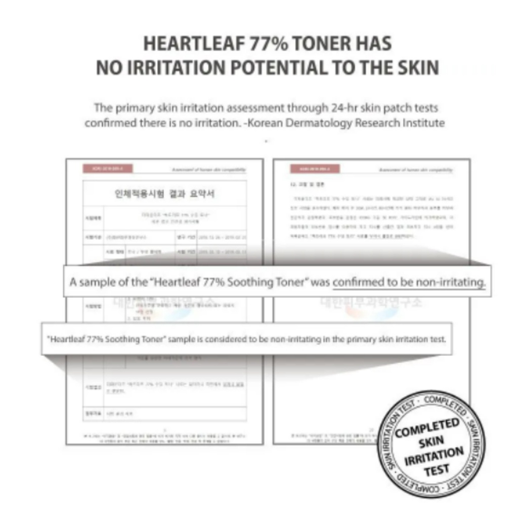 Anua HEARLEAF 77% SOOTHING TONER 250ml