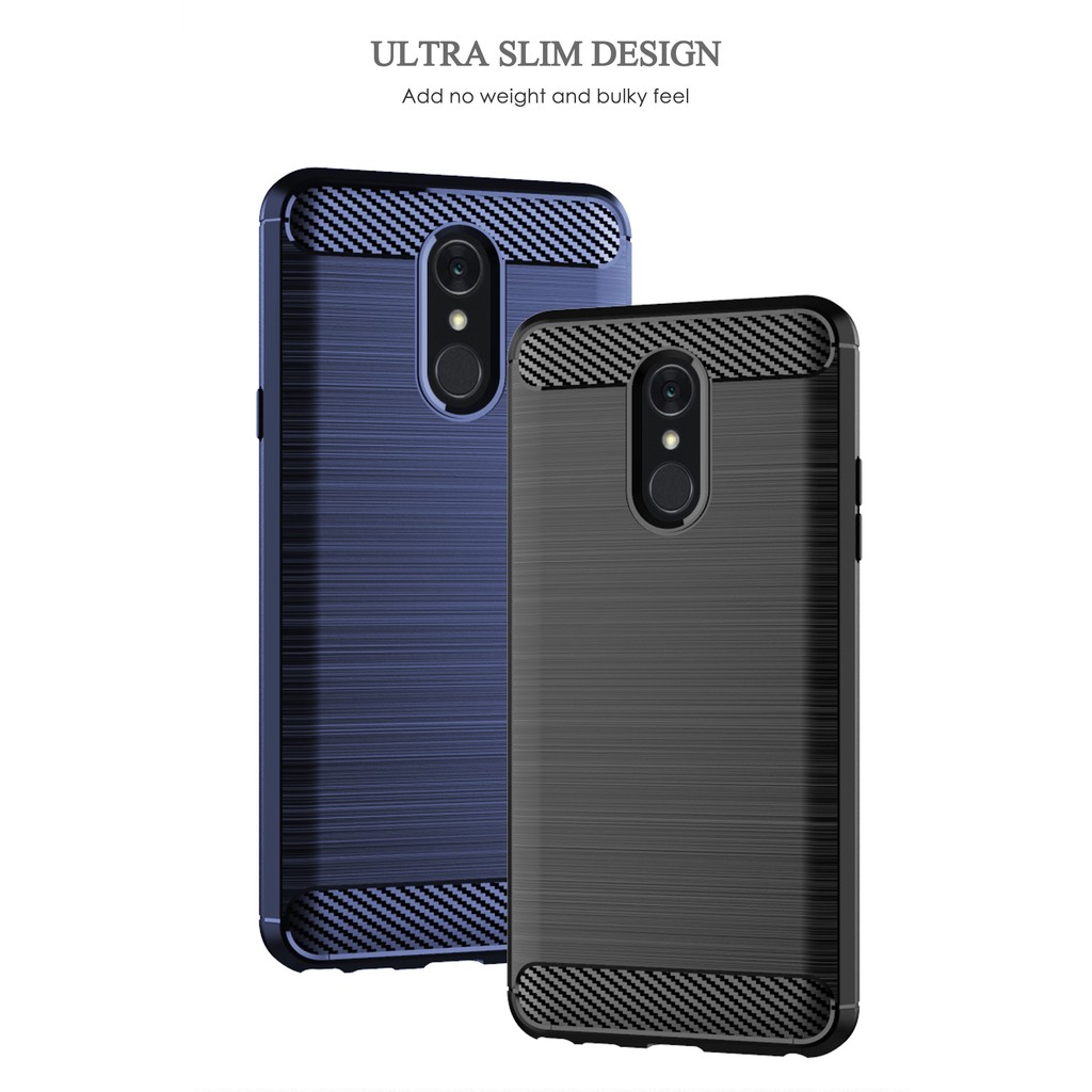 Ốp Điện Thoại TPU Silicon Mềm Chống Rơi Chống Sốc Cho LG Stylo 4 / Q8 2018 / Q Stylo Plus