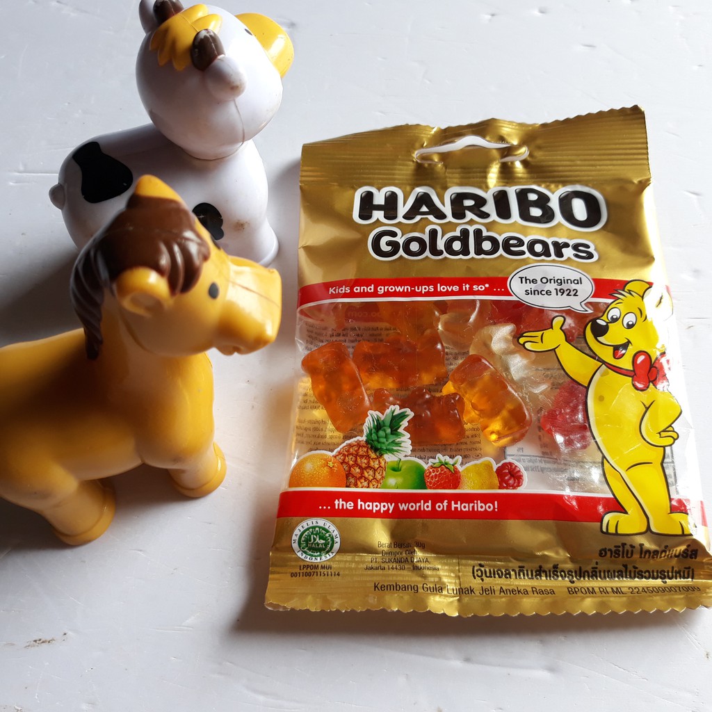 Kẹo dẻo tuổi thơ Haribo Goldbears bịch 30g