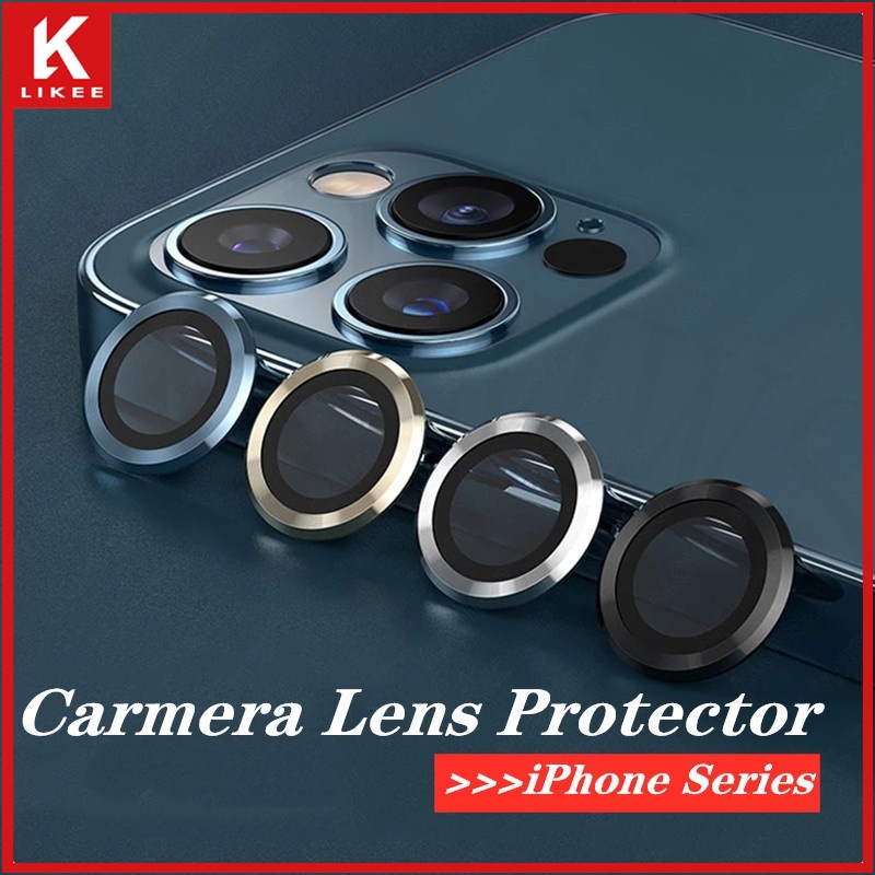Ốp Điện Thoại Kim Loại Bảo Vệ Camera Cho iPhone 13 12 Pro Max iPhone 11 Pro iPhone 13 12