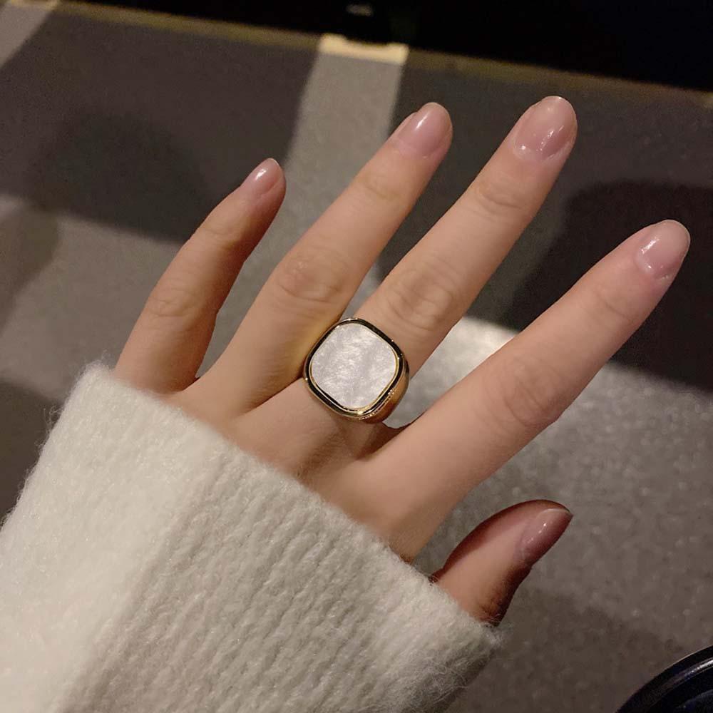 MXGOODS Nhẫn Thời Trang Âu Mỹ Cổ Điển Cho Nữ