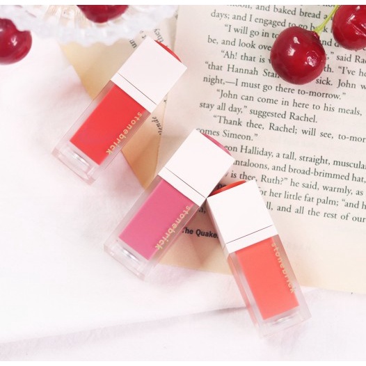 Má hồng và son môi STONEBRICK Lip&amp;Cheek Stix 6.5ml