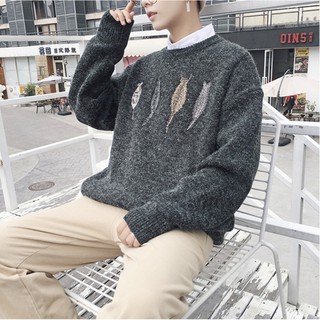 [Ảnh Thật] Áo Len Đôi Hình Mèo áo len couple