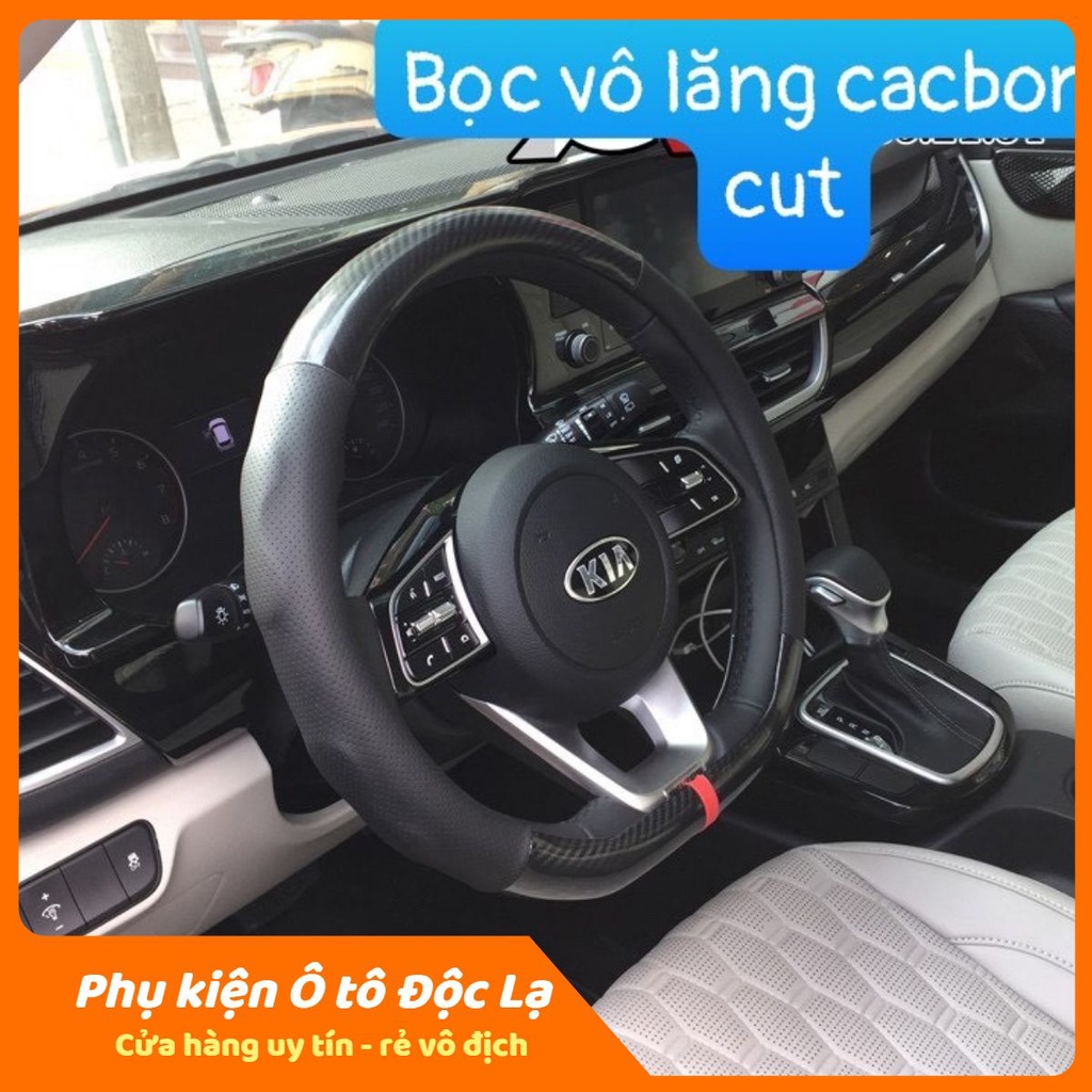 BỌC VÔ LĂNG D CUT, DCUT DÀNH CHO SUZUKI XL7, SUZUKI ERTIGA , SUZUKI SWIFT , KIA SELTOS, ELANTRA SPORT