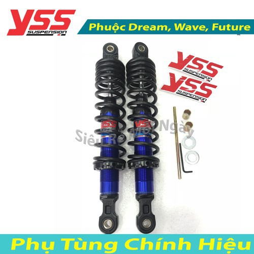 Phuộc giảm sóc YSS Wave, Future, Dream, Axelo, RS, RSX Hybrid Thái Lan Xanh Đen - Dream Xanh Đen