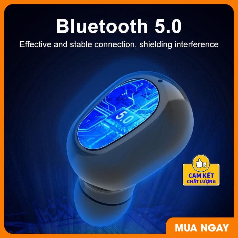 Tai nghe Bluetooth L21 TWS 5.0 không dây Stereo chống ồn kèm kén sạc nam châm cao cấp