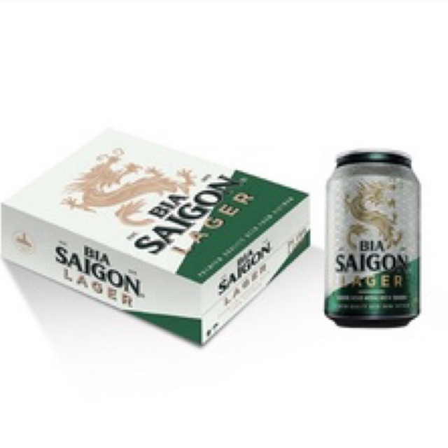 THÙNG 24 LON BIA SÀI GÒN LAGER