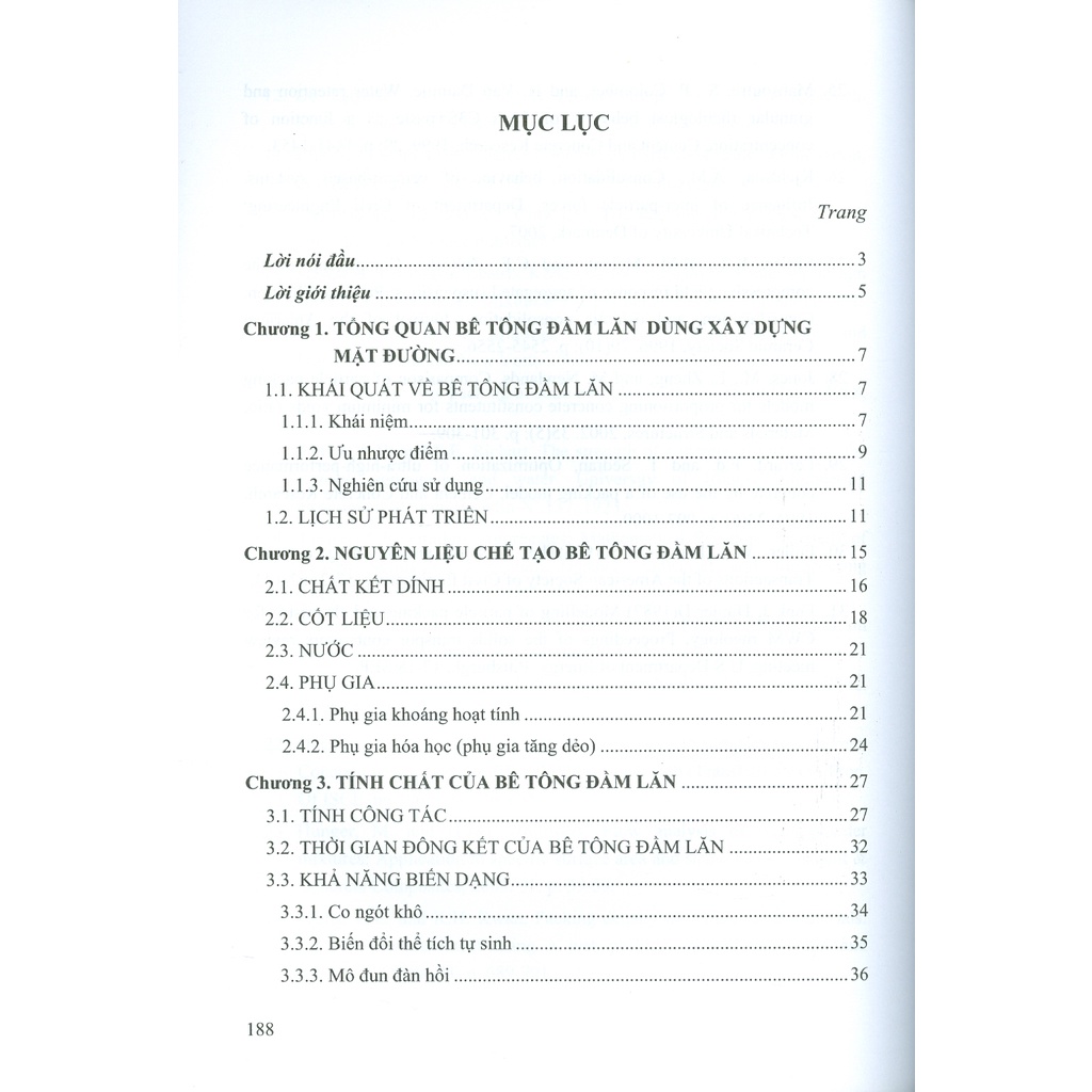 Sách - Bê Tông Đầm Lăn Trong Xây Dựng Các Công Trình Giao Thông