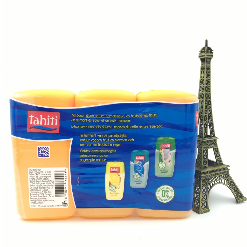 [Cực Thơm] Sữa Tắm Tahiti Pháp Chai 250ml | BigBuy360 - bigbuy360.vn