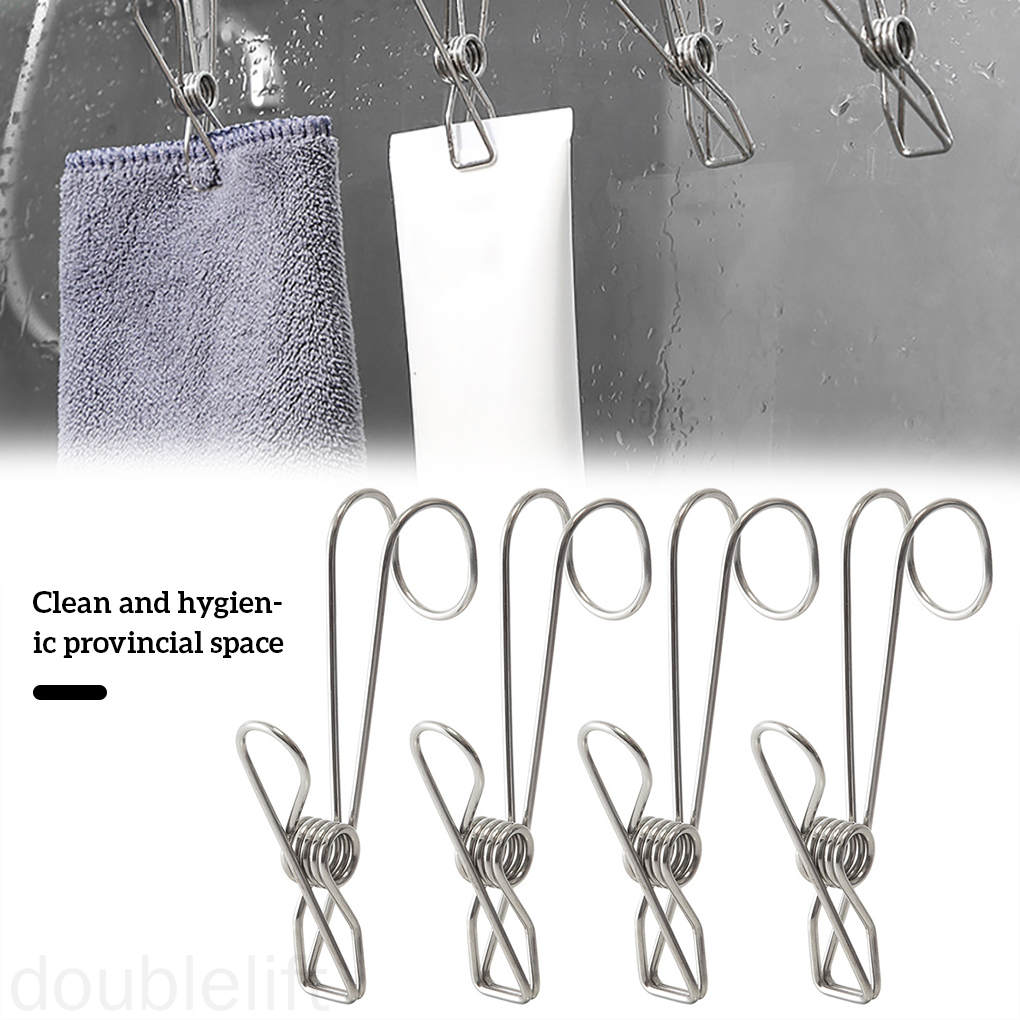 Set 4 Kẹp Phơi Quần Áo Chống Gió Tiện Lợi