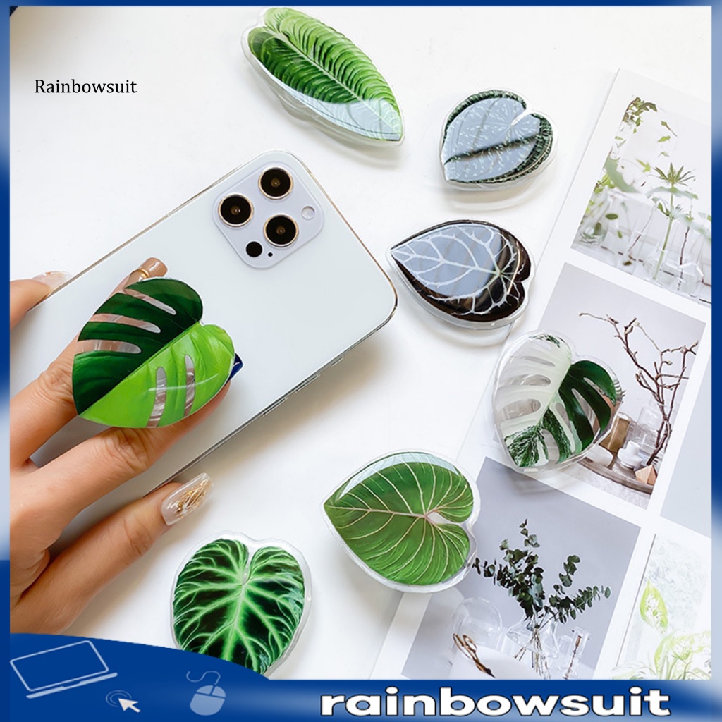 [RB] Giá Đỡ Điện Thoại Hình Chiếc Lá Siêu Nhẹ Trang Trí Nhà Cửa