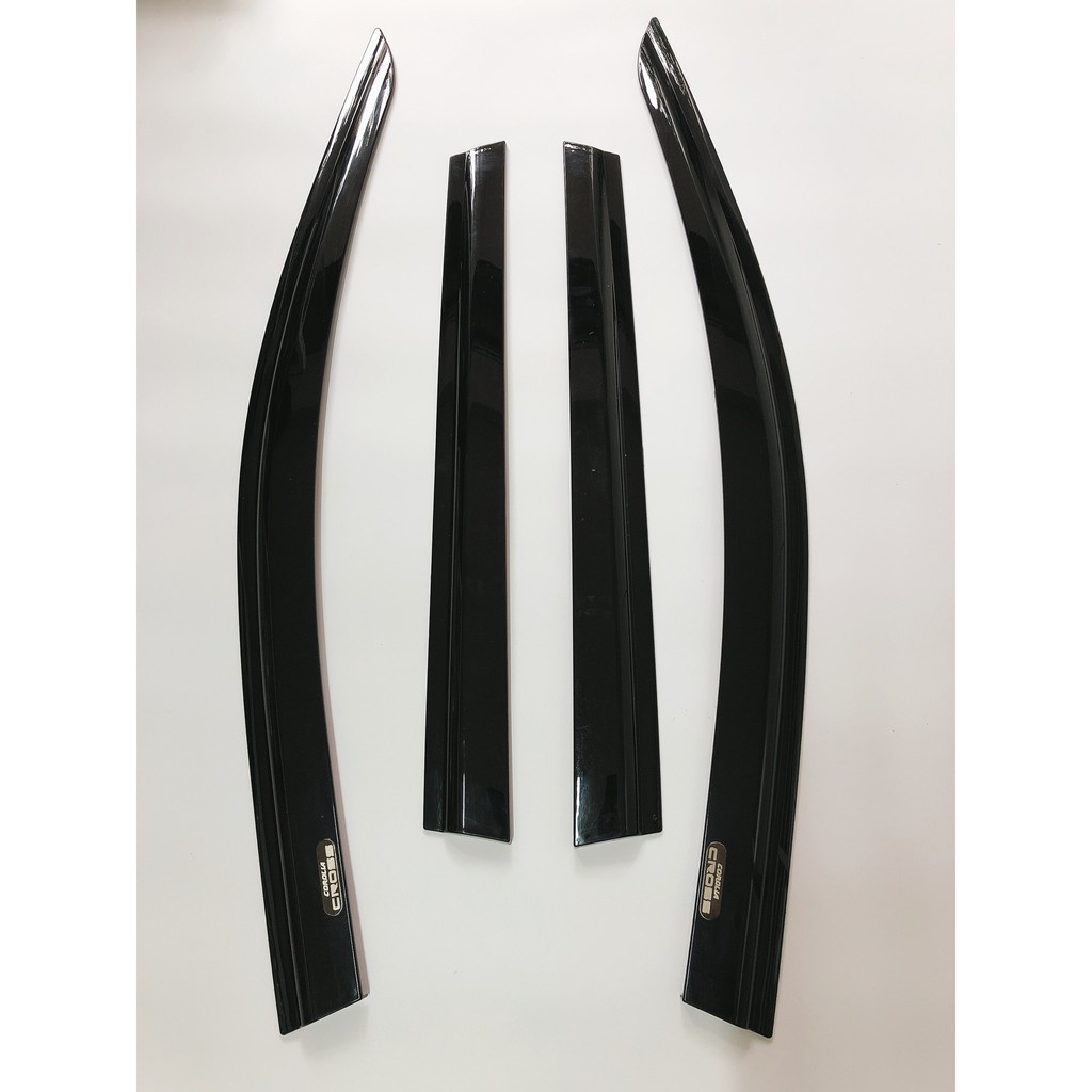 Vè che mưa xe Toyota Cross 2020 2021 2022 2023 Nhựa đen Thái dày cao cấp