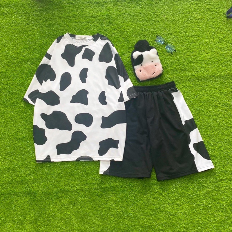 Set Bò Sữa Unisex Ảnh Thật