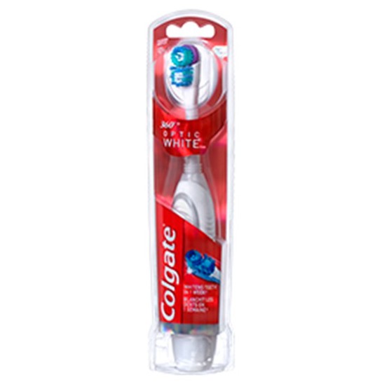 Bàn chải đánh răng bằng Pin Colgate 360° Optic White platinum