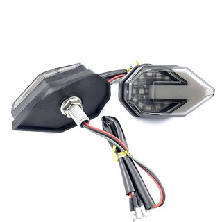 Xi nhan Led mũi tên Kiểu R15 Gắn Xe Máy Giá 1 Đôi