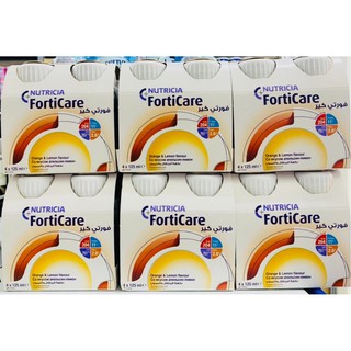 Thùng 6 lốc sữa Forticare cho bệnh nhân ung thư ( 24 chai 125ml)