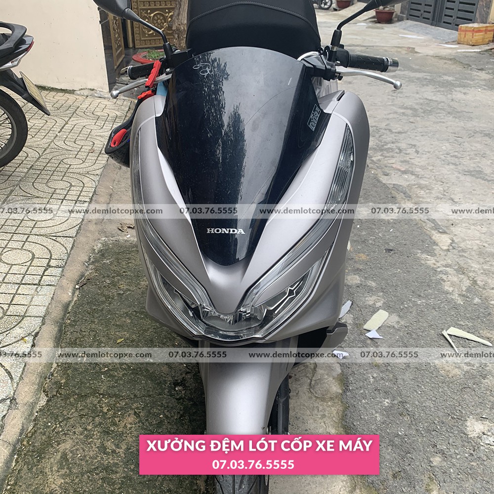 Lót Cốp Da Cách Nhiệt Honda PCX 2018-2019 - Có Túi Giấy Tờ - Bảo Hành 1 Năm