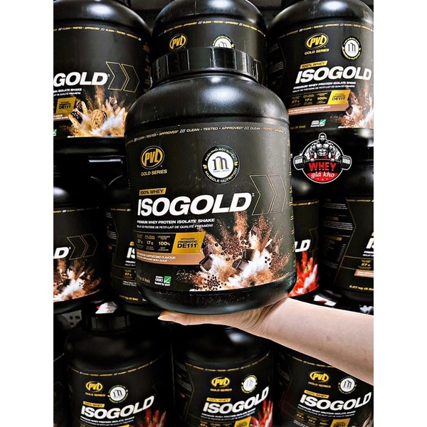 Sữa Tăng Cơ PVL Iso Gold  | Whey Isolate Protein Bổ Sung Lợi Khuẩn - Hỗ Trợ Tiêu Hoá