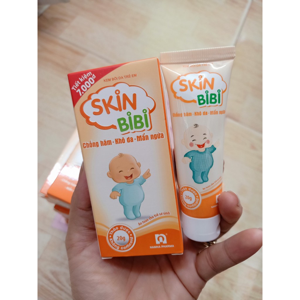 kem Bôi Da Trẻ Em SKIN BIBI ( Chống Hăm -Khô Da - Mẩn Ngứa )20g -10g