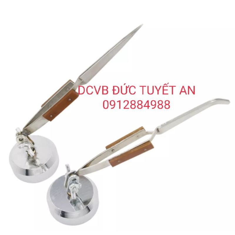 KẸP HÀN CÓ ĐẾ ĐIỀU CHỈNH 360°. KIM HOÀN