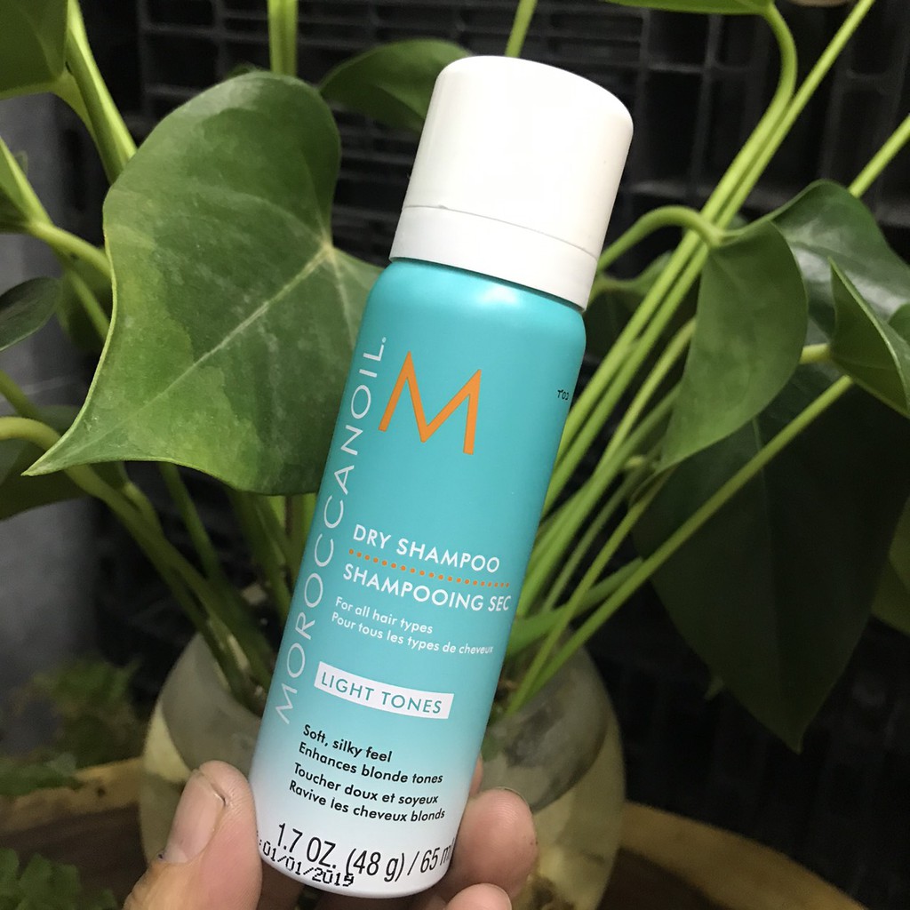 Chính hãng  Dầu gội khô tông sáng Moroccanoil Dry Shampoo Light Tones 217ml ( New 2022 )