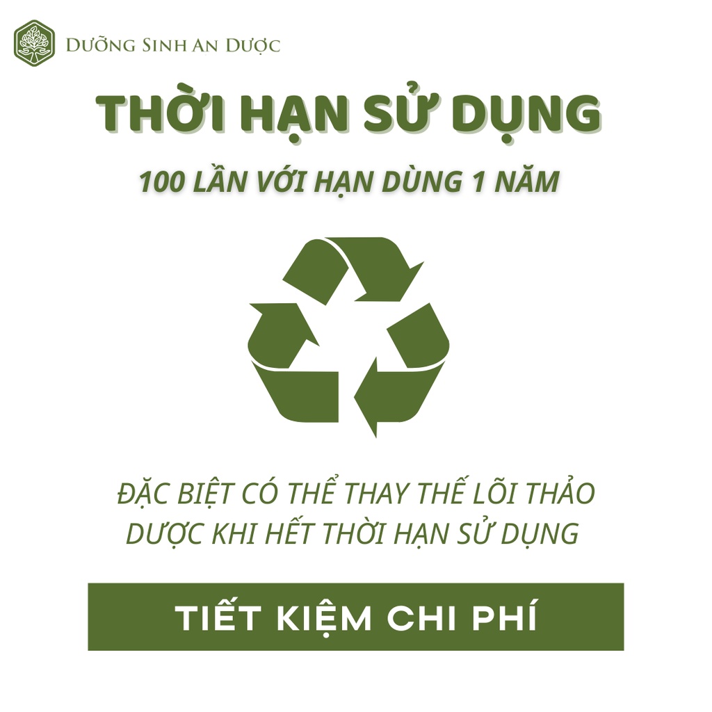 Bóng Chườm Thảo Dược Nóng Lạnh Mát xa Body Mặt DƯỠNG SINH AN DƯỢC Giúp Thư Giãn Giảm Đau Nhức Stress Ngủ ngon giấc