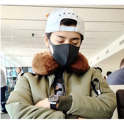 Como 3 chiếc khẩu trang hàn quốc micro fiber