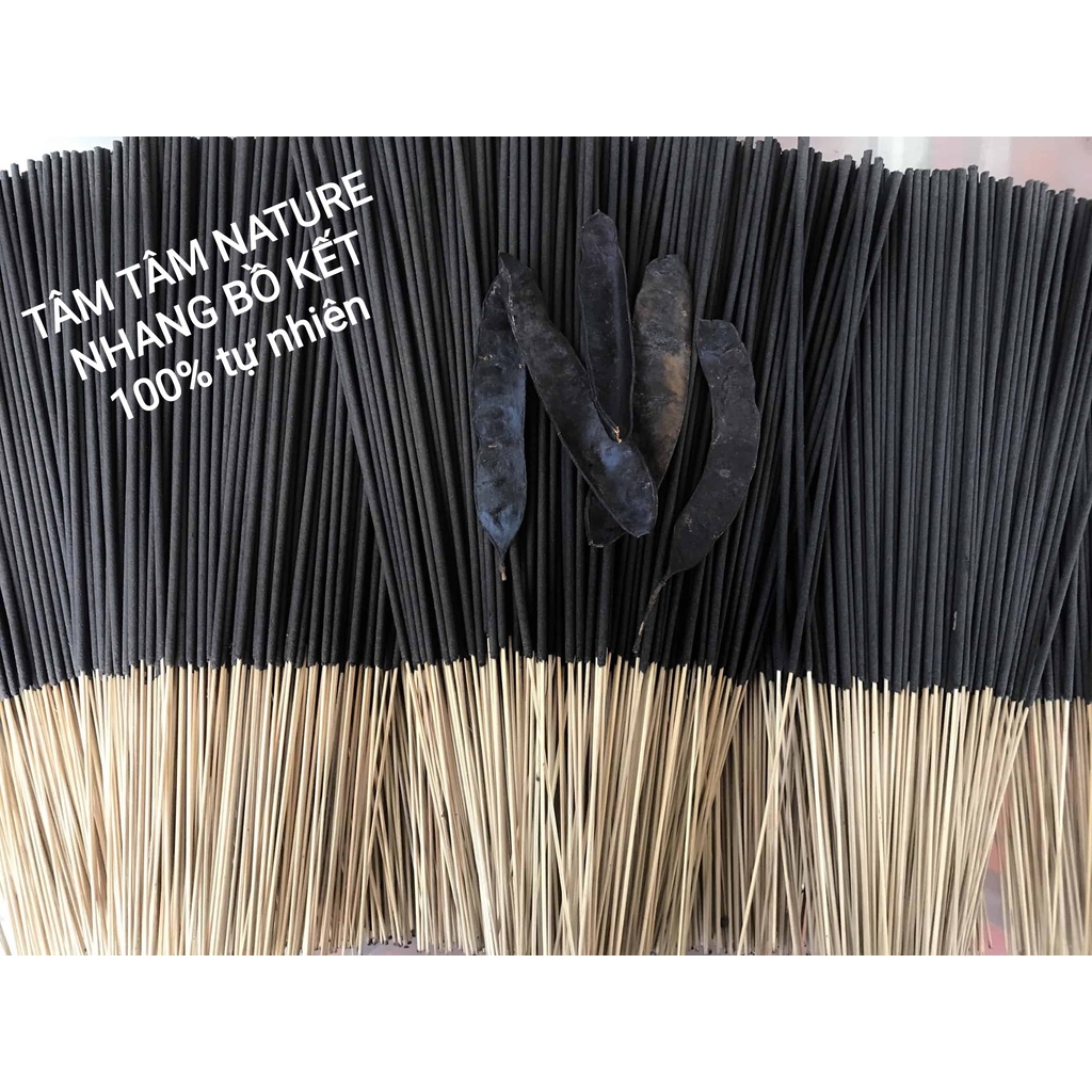 Gói 140cây nhang Bồ Kết nhang sạch 100% tự nhiên hương thơm không hóa chất, xông nhà đuổi muỗi