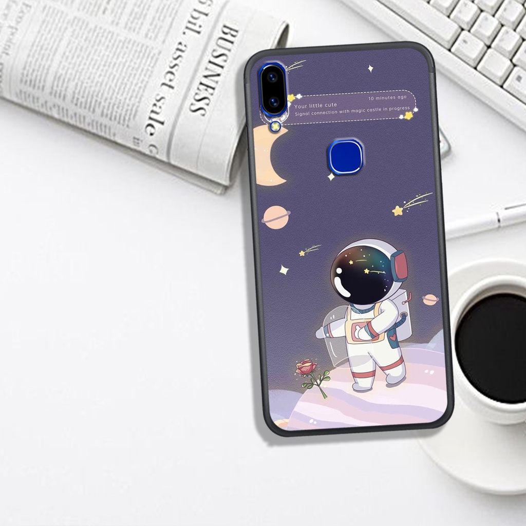 [ HOT BỎNG TAY] ỐP LƯNG VIVO V9/Y85/V11i/V11 , IN HINH CHIBI PHI HÀNH GIA ĐÁNG YÊU, SIÊU CUTE.