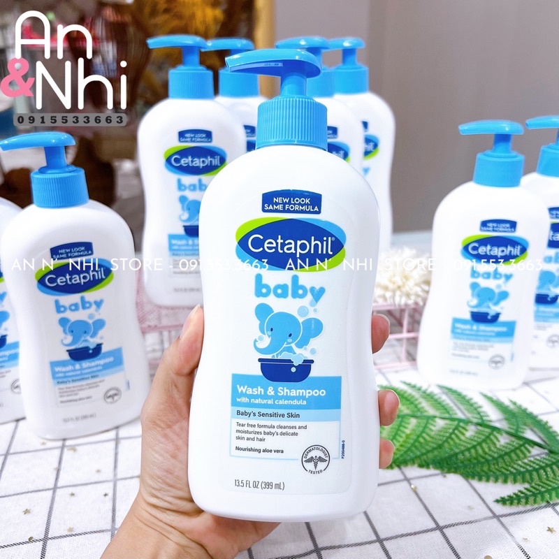 SỮA TẮM GỘI CETAPHIL CHO BÉ
