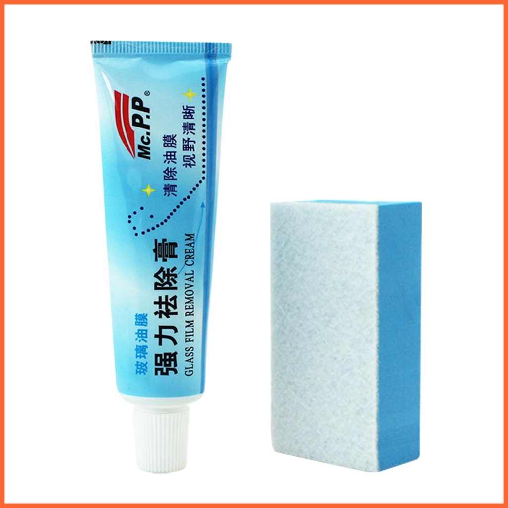 Dụng Cụ Loại Bỏ Vết Dầu Trên Kính Chắn Gió Xe Hơi 45g
