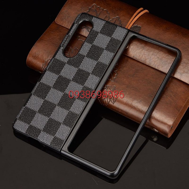 Ốp lưng Samsung galaxy Z Fold 4 / Z Fold 3 họa tiết caro siêu đẹp