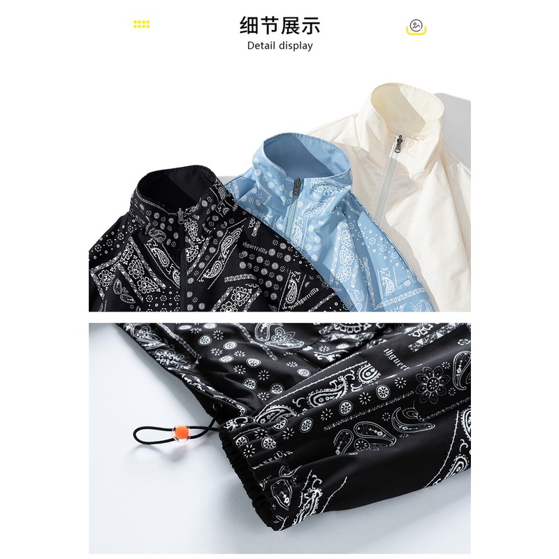 [Mặc Hai Mặt] Áo Khoác Bomber Hai Mặt Cổ Đứng Dáng Rộng Phong Cách Thể Thao Thời Trang Xuân Thu Chất Lượng Cao Giản Dị
