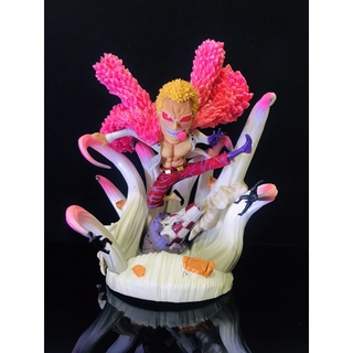 [SIÊU RẺ] Mô Hình Donquixote Doflamingo Cao 12cm Trạng Thái Chiến Đấu - Figure Tượng One Piece