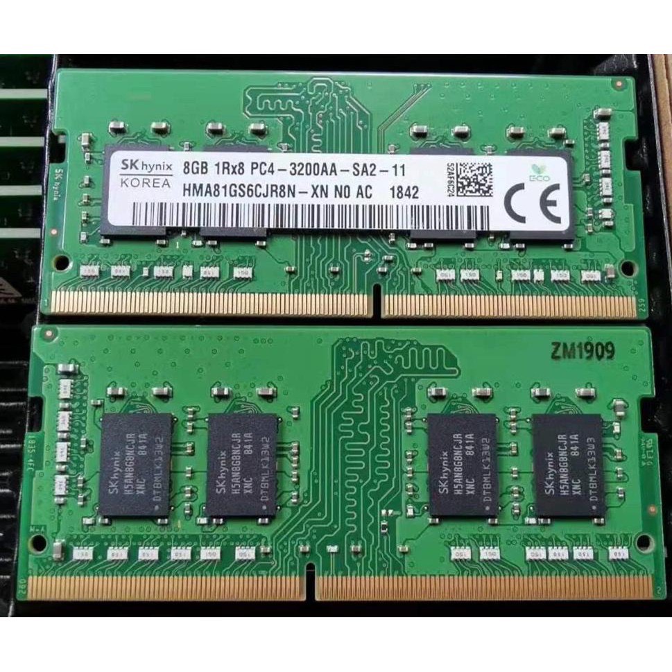 Ram Laptop DDR4 8GB SK Hynix 3200MHz HMA81GS6DJR8N-XN