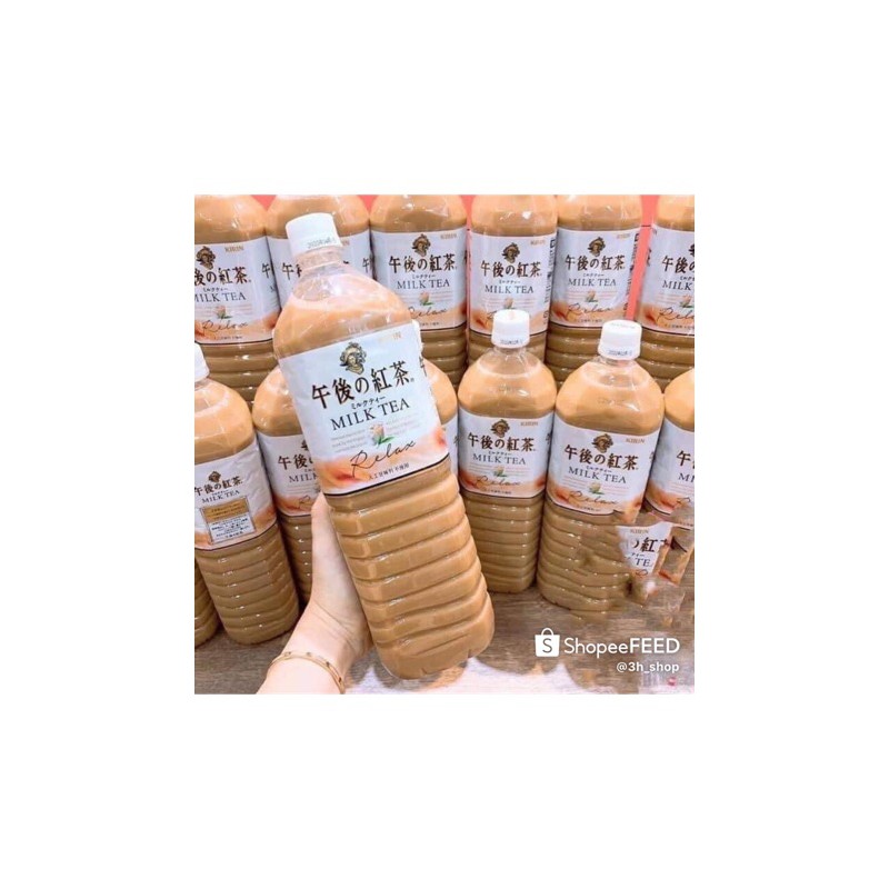 Trà sữa Kirin chai 1,5L date T11/22 Nhật Bản