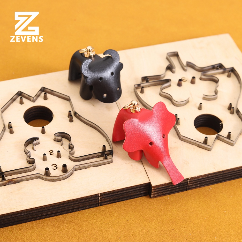 Khuôn Làm Đồ Da Thủ Công Hình Động Vật 3D Phong Cách Nhật Bản