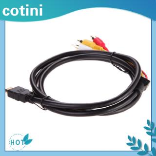 [COD]♦♦Cáp chuyển đổi thành phần AV video HDMI sang 3-HDMI thành 3-HDMI