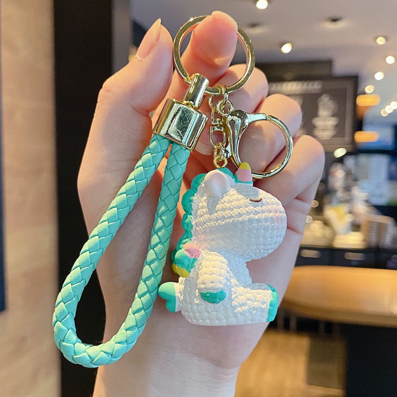 Móc Chìa Khóa Hình Kỳ Lân Hoạt Hình Sáng Tạo Dễ Thương