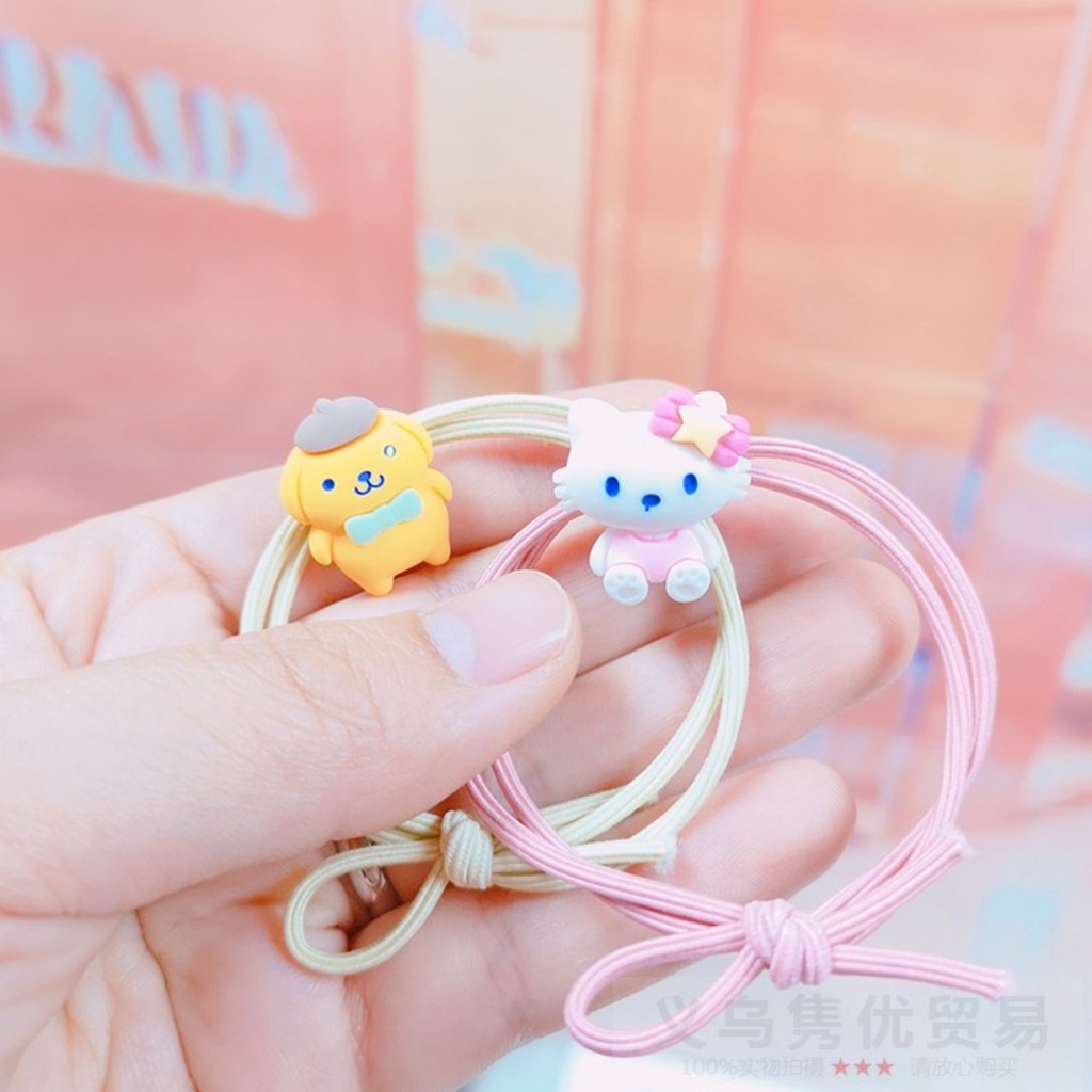 Dây buộc tóc trái cây cho bé tóc nhiều- người lớn dùng được