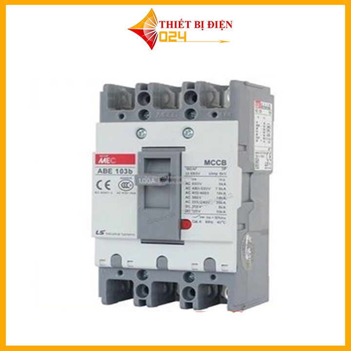 Aptomat 3 pha chính hãng Attomat LS MCCB ABN54c 304050A. thiết bị an toàn cho mạch điện