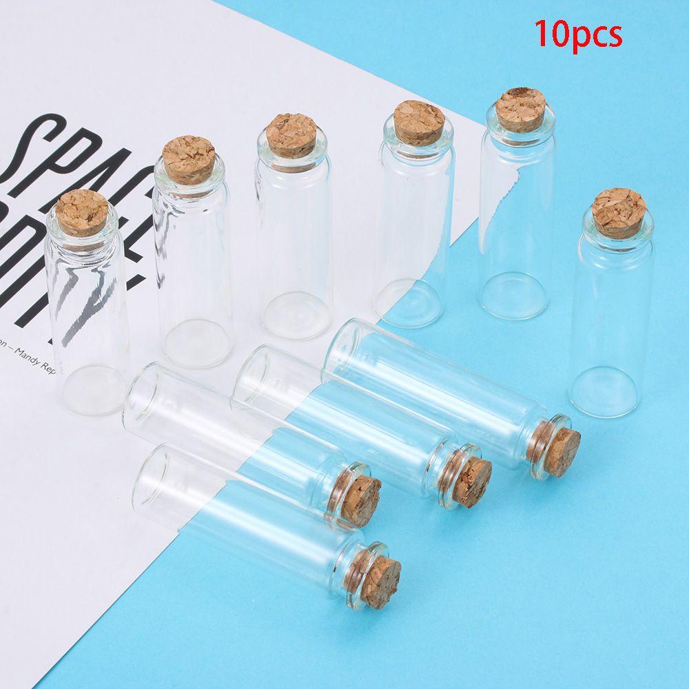 Set 10 Lọ Thủy Tinh Rỗng Nhỏ Nhắn Kèm Nút Bần Đậy