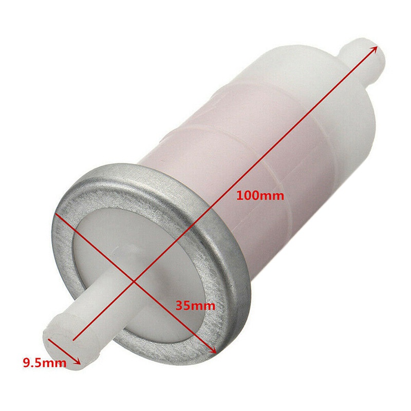 Set 3 Bộ Lọc Nhiên Liệu 3 / 8Inch 10MM Chuyên Dụng Cho Kawasaki Yamaha Honda CBR600 VT750 600 VT1100 16900-MG8-003 49019-105