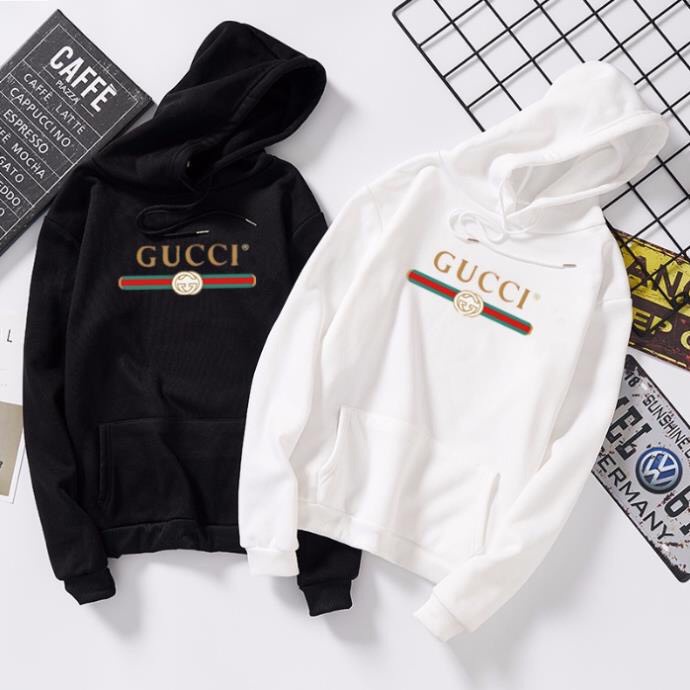 Áo Hoodie Nam Nữ , Áo In Chữ GC Trước Ngực Có Túi Chất Nỉ Cotton Mềm Mịn Co Giãn Phong Cách Thời Trang