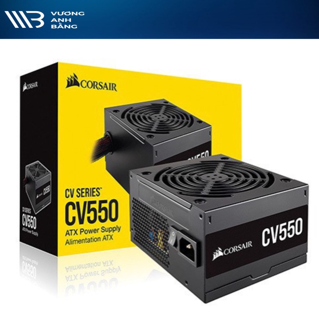 Nguồn Corsair CV550 550W 80 Plus Bronze- Bảo hành 36 tháng